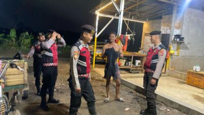 Polres Serang Gelar Patroli Dialogis di Desa Ciruas untuk Cegah Gangguan Kamtibmas