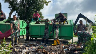 Sampah Adalah Masalah, Solusi Ada di Tangan Kita: Kodim 1315/KG Turun Tangan